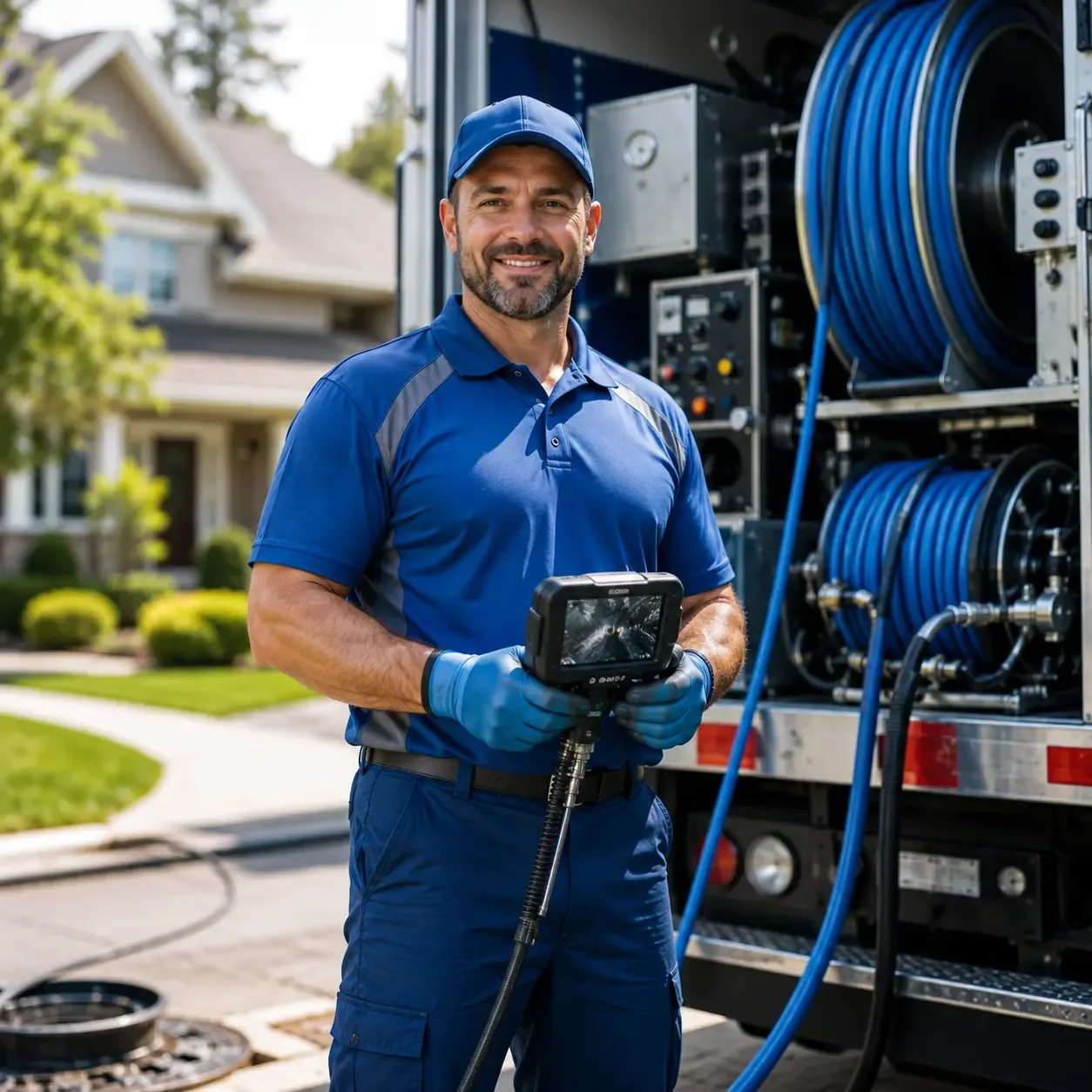 Local outdoor drain cleaning specialists in Merrimac, WI